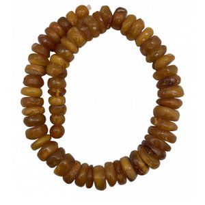 Vintage Butterscotch Baltic Amber Necklace Chocker USSR Soviet Expo'67